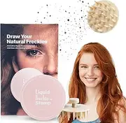 VIOLA HOUSE Freckle Stamp Pen,Waterproof Long Lasting Quick Dry Small Spot Freckle Makeup Pen 20g (Light Brown)