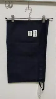 Snowpeak Apron 2 Pieces Set Navy Beige Japan Free Ship
