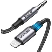 UGREEN MFi Certified Lightning to 3.5mm Cable iOS 10.3.1+ - Car / Stereo Compatible [UG-70509]