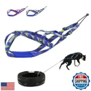 PET ARTIST Dog Weight Pulling Harness,Speed Training,Work Out Dog Sled Harnes