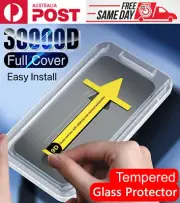 iPhone 16 15 14 13 12 11 Pro Max Tempered Glass Screen Protector Easy install