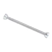 Telescopic Clothes Rail Shower Curtain Rod Stainless Steel Retractable