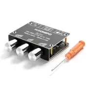 ZK-1002L 100W x 2 Bluetooth 5.0 Stereo Audio Receiver Amplifier Board 2 Chann...