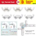 L-Shape No Soldering Corner Connector 10mm 4 Pin For 5050 RGB LED Strip Light AU