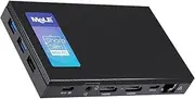MeLE Quieter4C N150 Fanless Mini PC (up to 3.6GHz 4C/4T) 32GB LPDDR5 512GB Micro Desktop Computer, Support 4K Triple Display, Dual HDMI, All-in-One USB-C WiFi 5 BT5.1 Ethernet