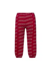 Supreme Repeat Cardinal Sweatpant Red 2018 Size Large New