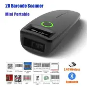 2D Barcode Scanner W7 Mini Wireless Bluetooth Handheld 1D 2D QR Code Data Matrix