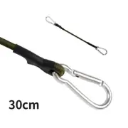 Adjustable Carabiner Bungee Cord with Elastic Strap 30 120cm Strong and