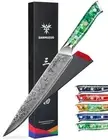SANMUZUO Carving Knife - 9 Inch Slicing Knife - Xuan Series - VG10 Damascus Stee