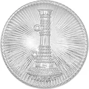[Smith & Warren] Fire Lieutenant Hat/Helmet Badge Single Horn Silver Finish