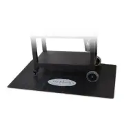 Louisiana Grills BBQ Grill Mat 34x52 Oil Fire Weather Resistant Black 58035
