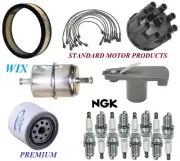 Tune Up Kit Filters Cap Spark Plugs Wire For CHRYSLER CORDOBA V8; 5.9L 1975 (for: Chrysler)