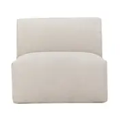 [James Lane] Luella Armless Sofa Module Muse Flax