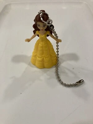BELLE ADORABLE DISNEY CHARACTER CEILING FAN CHAIN LIGHT SWITCH PULL NEW