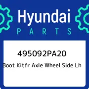 495092PA20 Hyundai Boot kitfr axle wheel side lh 495092PA20, New Genuine OEM Par