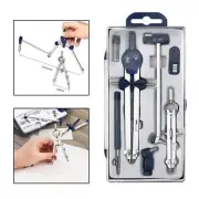 7Pcs Adjustable Precision Drawing Compass with Refills Circle