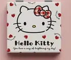 HELLO KITTY YOU HAVE A WAY OF BRIGHTENING MY DAY! COMPACT MIRROR -RED & WHITE