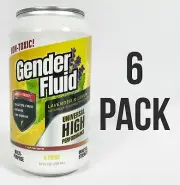 Meow Wolf Omega Mart Gender Fluid Lavender Lemon Sparkling Water Cans - 6 Pack