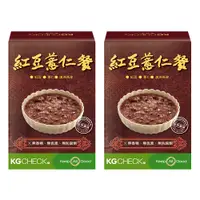 在飛比找PChome24h購物優惠-【KGCHECK凱綺萃】KG紅豆薏仁健康餐 204克 x２盒