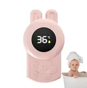 Bath Temp Gauge for Baby - Cartoon Bathtub Safety Sensor | Cute Rabbit Waterproof Digital Temp Gauge Floating Toy | Cartoon Multifunctional Bathtub Safety Sensor for Easter