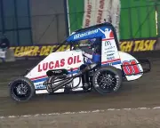 Kyle Larson World Of Outlaws Sprint Car Midget Car 8"X10" Glossy Photo Print 6