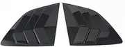 Compatible for Honda CRV 2023 Side Window Louvers Window Scoop Cover Trim Accessories (Black)