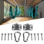 Weather Resistant Heavy Duty Ceiling Hanging Hook Set for Swing Chairs