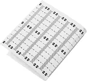 HEALEEP 21pcs Self Adhesive Measuring Ruler Stickers Multi Use Adhesive Ruler Tape for Precise Measurements Visibility High Adhesion for Various Projects and Applications