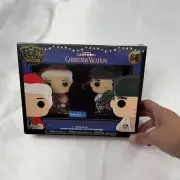 Funko Pop Christmas Vacation Pin Set Clark Griswold and Cousin Eddy Enamel