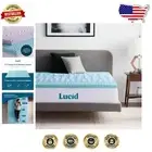 Effortless Comfort - 2-Inch Gel Infused Memory Foam Mattress Topper Full Size