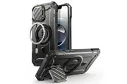 For Iphone 16E / 15 / 14 / 13 6.1 Inch Ub Mag Xt Heavy Duty Magnetic Phone Case With Camera Protector & Built-In Kickstand