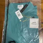 Ladies Slazenger Golf Shirt Large Jade