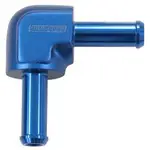 Aeroflow 90 Degree 5/8" Barb Both Ends Blue 5/8" / 15.9mm Barbs - AF843-10