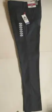 English Laundry Boys Slim Fit Flat Front Deep Navy Dress Pants Size 14