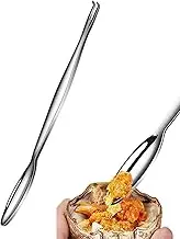 2 Lobster Forks,Crab Stainless Steel Forks - Portable Crab Forks for Crab Legs, Cocktail Salad Fruit Fork for Travel, Dishwasher