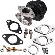 maXpeedingrods Universal 38MM External Wastegate V-Band Flange Turbo Blue with 8PSI Spring