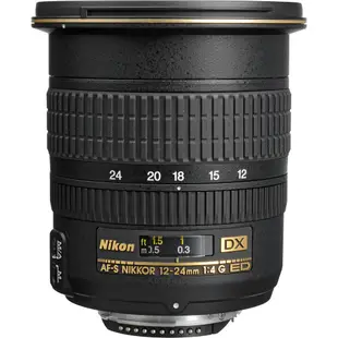 Nikon AF-S DX Zoom-Nikkor 12-24mm F4G IF-ED 超廣角變焦鏡頭 公司貨