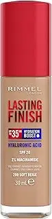[Rimmel] London Lasting Finish 35 Hour Foundation 200 SOFT BEIGE Foundation