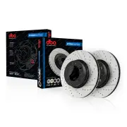 DBA Rear Drilled & EnShield Brake Rotors for Mercedes Benz AMG CLS63 E63 218 212