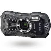 [New] RICOH WG-70 Black Ricoh full-fledged waterproof digital camera Waterproof