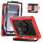 Case for Samsung Galaxy Tab A9 Plus 11'' 2024 (SM-X210/X216/X218), Black+Red
