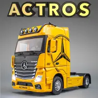 在飛比找蝦皮商城精選優惠-模型車 1:36 Mercedes Benz ACTROS 