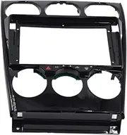 TRYOBE Car Stereo Panel,Fit For Mazda, 6 2004-2015 9 Inch Fascia Dash Double Din AC Canbus Power Cable Frame Stereo control panel