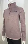 Patagonia Better Sweater Quarter-Zip Pullover Women's NWT Small Stormy Mauve