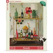 500pc New York Puzzle Co Janet Hill Kids Jigsaw Puzzle 45x60cm Barmaids 10+
