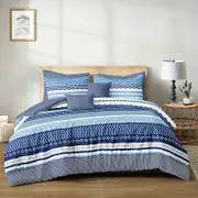 Fabric Fantastic Olsen Queen Size Quilt/doona/duvet Cover Set