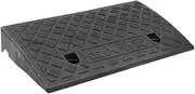 JAYIOLA Kerb Ramp Uphill Triangle Mat Non-Slip Multifunctional Shatter-Resistant Threshold Pad Car Step for Entry Parking Bike, A