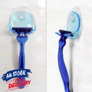 Shaver Holder Rack Tool Cap Razor Hook Suction Cup Bathroom Washroom Toothbrush