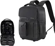 [Generic] xinyee D97 Photography Camera Bag Camera Backpack Waterproof Compatible with/Nikon//Digital SLR Camera Body/Lens/Tripod/15.6in Laptop/Water Bottle