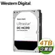 WD 威騰 Ultrastar DC HC310 4TB 3.5吋 7200轉 256MB快取 企業級硬碟(HUS726T4TALA6L4)